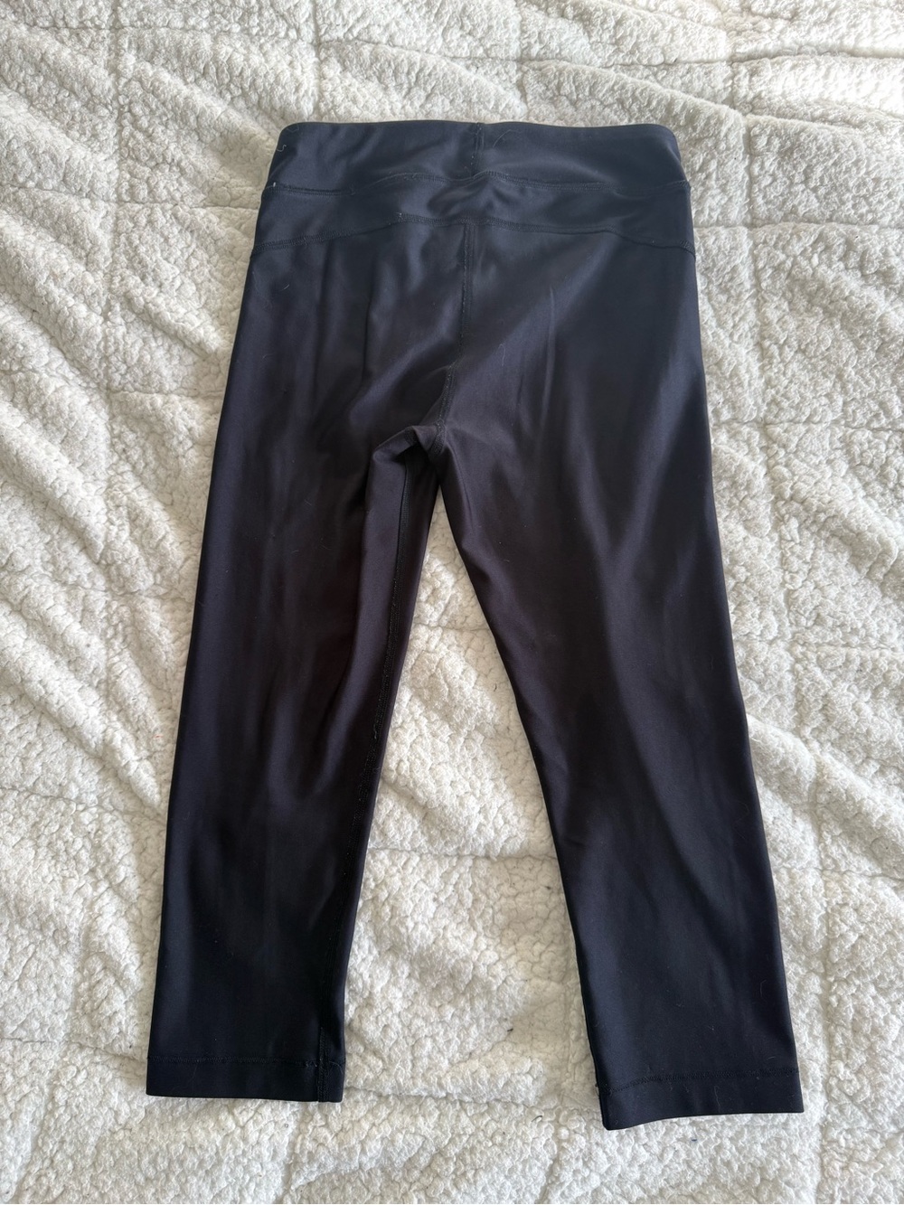 Under Armour Black Cropped Training Leggings - Picture 3 of 7